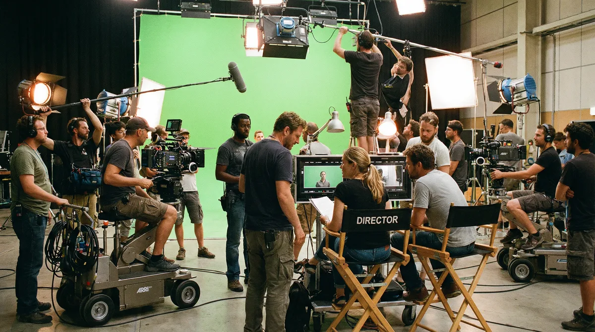 玩物社区国际影视合作拍摄现场实景